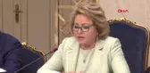 DHA DIŞ - Şentop, Rusya Federasyon Konseyi Başkanı Matviyenko ile ortak basın toplantısında konuştu