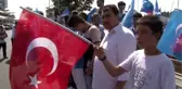 Urumçi Katliamı'nın 10'uncu yılında 2 bin 500 kişi Çin Konsolosluğu önünde eylem yaptı