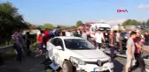 Düzce TEM yolunda TIR, 4 araca çarptı: 1 ölü, 6 yaralı - 5