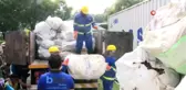 En yüksekteki çöpleri geri dönüştürdüler