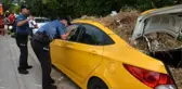 Polis çevirmesinde yeni aldığı otomobilin hacizli olduğunu öğrenince sinir krizi geçirdi