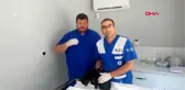 OSMANİYE Yırtıcı hayvan saldırısına uğrayan yaralı kediye tedavi