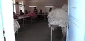 Atıl durumdaki okula kurulan atölyeden ihracat