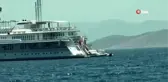 Yüzen mücevher Bodrum'da