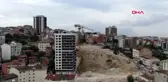 KAĞITHANE'DE RİSKLİ ALAN İLAN EDİLEN BÖLGE HAVADAN GÖRÜNTÜLENDİ