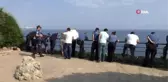 Yakınlarına intihar edeceğini söyleyip falezlerden atladı.