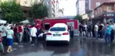 Park halindeki otomobile giren yılanı itfaiye çıkarttı