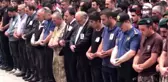 Trafik kazasında hayatını kaybeden polis, son yolculuğuna uğurlandı