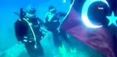 15 Temmuz'u su altında andılar
