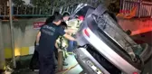 TUZLA'DA OTOMOBİL TAKLA ATIP DUVARA ÇARPTI: 1 ÖLÜ