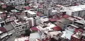 Kayaların düştüğü mahallede yıkım çalışması başladı