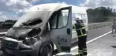 Atık yağ toplama aracında yangın