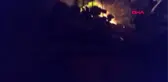 BEYKOZ'DA İKİ KATLI EV KUNDAKLANDI