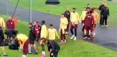 SPOR Galatasaray'da kıran kırana antrenman
