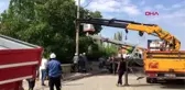 KONYA ÇALINTI KAMYONETLE KAZA YAPTI