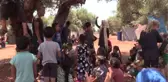 İdlib'de savaş mağduru çocuklara zeytin ağacı altında eğitim (2)