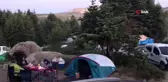 Sıcaktan bunalan Uludağ'a kaçtı