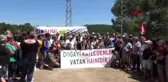 ÇANAKKALE Kaz Dağları'nda maden faaliyetine tepki gösteren çevrecilerden 'su nöbeti'