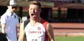 Özel sporcu Ali Topaloğlu, gülle atmada dünya rekoru kırdı