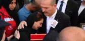 Şehidin eşini teselli eden Bakan Süleyman Soylu: O kahraman, sen de kahramansın