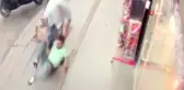 Kayınpeder ile eski damadın silahlı kavgası kameraya yansıdı
