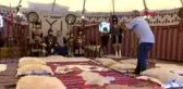 Malatya'da otağ çadırı şeklindeki lokanta ilgi görüyor