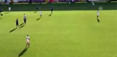 Hazırlık maçı yarıda kaldı