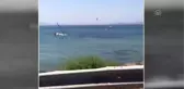 Kayalıklara çarparak batan teknedeki iki kişi kurtarıldı
