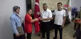 SPOR Down sendromlu şampiyondan Başkan Zeybek'e ziyaret