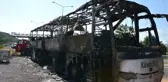 Şehirler arası yolcu otobüsünde çıkan yangında ölen 5 kişinin kimlikleri belli oldu