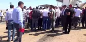 İş makineleri, yol çalışması için değil sınav için çalıştı