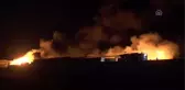 Katı atık bertaraf tesisinde yangın (2)