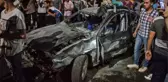 Mısır'da trafik kazasında infilak eden aracın, bomba yüklü olduğu ve terör saldırısında kullanılacağı ortaya çıktı