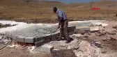 Su kuyusu sondajında farklı renklerde toprak ve soğuk hava şaşkınlığı