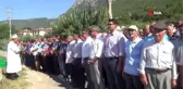 Trafik kazasında hayatını kaybeden belediye çalışanı son yolculuğuna uğurlandı