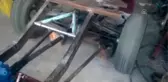 Köyde kullanmak için kendi tarım aracını yaptı