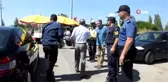 Burhaniye'de Kaymakam Öner trafik denetimlerine katıldı