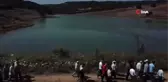 Turizme kazandırılacak olan Kınık Şelalesi havadan görüntülendi