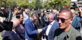 TEKİRDAĞ ŞENTOP, TEKİRDAĞ'DA BAYRAMLAŞMA TÖRENİNE KATILDI