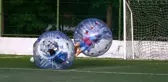 Başkentlilerin balon futbolu keyfi