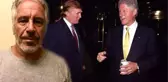 Fuhuş ağı kuran ABD'li milyarder Epstein'in evinde kadın elbiseli Bill Clinton tablosu bulundu