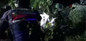 Baraja uçan otomobildeki 4 kişinin cansız bedeni çıkartıldı
