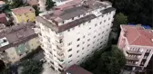 İstanbul Sarıyer'de binanın kolonları bomba gibi patladı! 9 katlı bina tahliye edildi