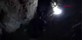 Mağarada mahsur kalan televizyon ekibinin yaşadıkları kamerada