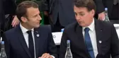 Balsonaro'dan Macron'a tepki: Sömürgeci bir zihniyete sahip