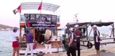 Şiddet gören kadınlar için kulaç atmaya başladılar