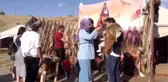 Ahlat'taki Alparslan otağında açılan stantlara vatandaşlar yoğun ilgi gösteriyor