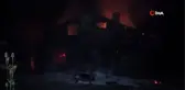 Çatı tadilatı sırasında çıkan yangında üç ev yandı