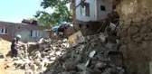 İslahiye'de toprak ev çöktü - GAZİANTEP