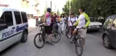 Sağlık için pedalladılar